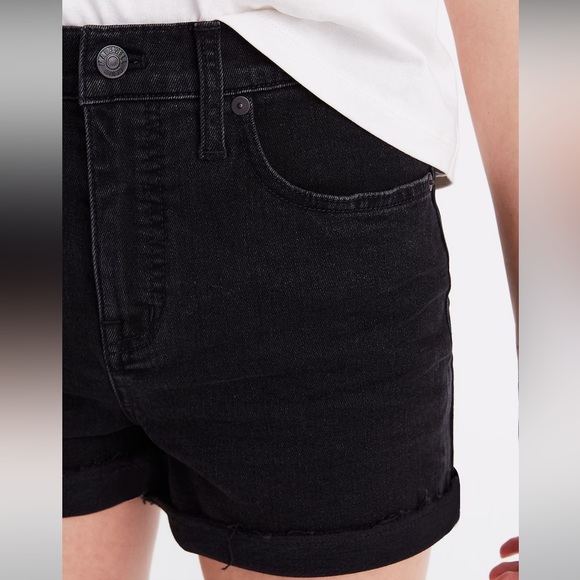 Madewell High Rise Denim Shorts - Picture 2 of 12
